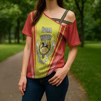 Personalized Evora Portugal Cross Shoulder Shirt Sporty Style - Wonder Print Shop