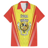 Personalized Evora Portugal Family Matching Short Sleeve Bodycon Dress and Hawaiian Shirt Sporty Style - Wonder Print Shop