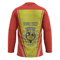 Personalized Evora Portugal Hockey Jersey Sporty Style - Wonder Print Shop