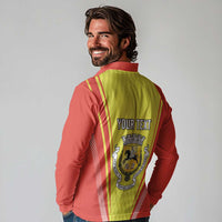 Personalized Evora Portugal Long Sleeve Polo Shirt Sporty Style - Wonder Print Shop