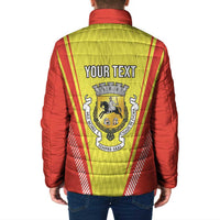Personalized Evora Portugal Padded Jacket Sporty Style - Wonder Print Shop