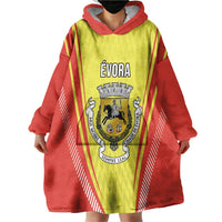 Personalized Evora Portugal Wearable Blanket Hoodie Sporty Style - Wonder Print Shop