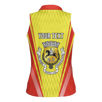 Personalized Evora Portugal Women Sleeveless Polo Shirt Sporty Style - Wonder Print Shop
