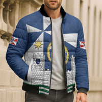 Faro Portugal Bomber Puffer Jacket Sporty Style - Wonder Print Shop