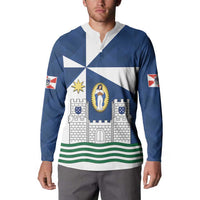Faro Portugal Button Sweatshirt Sporty Style - Wonder Print Shop