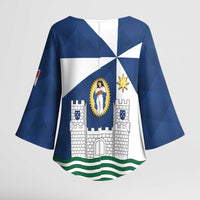 Faro Portugal Kimono Sleeve Blouse Sporty Style - Wonder Print Shop