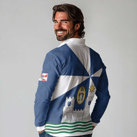 Faro Portugal Long Sleeve Polo Shirt Sporty Style - Wonder Print Shop