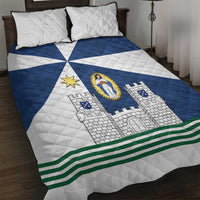 Faro Portugal Quilt Bed Set Sporty Style - Wonder Print Shop