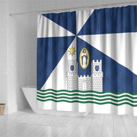 Faro Portugal Shower Curtain Sporty Style - Wonder Print Shop