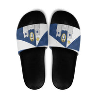 Faro Portugal Slide Sandals Sporty Style - Wonder Print Shop