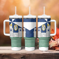 Faro Portugal Tumbler With Handle Sporty Style - Wonder Print Shop