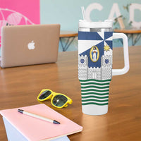 Faro Portugal Tumbler With Handle Sporty Style - Wonder Print Shop