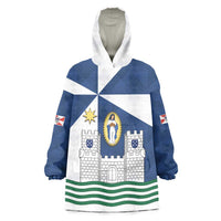 Faro Portugal Wearable Blanket Hoodie Sporty Style - Wonder Print Shop