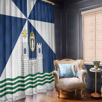 Faro Portugal Window Curtain Sporty Style - Wonder Print Shop