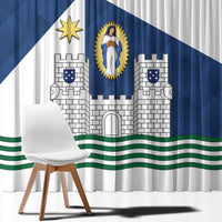 Faro Portugal Window Curtain Sporty Style - Wonder Print Shop