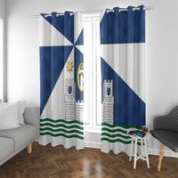 Faro Portugal Window Curtain Sporty Style - Wonder Print Shop