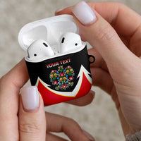 Personalized Poland Wycinanki Eagle AirPods Case Polish Traditional Floral Folk Pattern - Wonder Print Shop