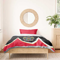 Personalized Poland Wycinanki Eagle Bedding Set Polish Traditional Floral Folk Pattern - Wonder Print Shop