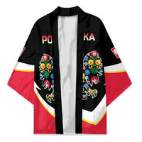 Personalized Poland Wycinanki Eagle Kimono Polish Traditional Floral Folk Pattern - Wonder Print Shop