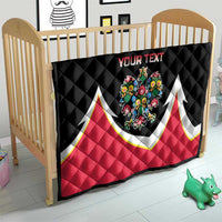 Personalized Poland Wycinanki Eagle Quilt Polish Traditional Floral Folk Pattern - Wonder Print Shop