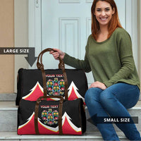 Personalized Poland Wycinanki Eagle Travel Bag Polish Traditional Floral Folk Pattern - Wonder Print Shop