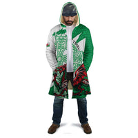Wales Celtic Cross Cloak Cymru Am Byth Green Version - Wonder Print Shop