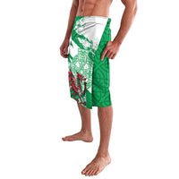 Wales Celtic Cross Lavalava Cymru Am Byth Green Version - Wonder Print Shop