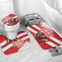 Wales Celtic Cross Bathroom Set Cymru Am Byth Red Version - Wonder Print Shop