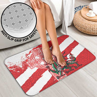 Wales Celtic Cross Bathroom Set Cymru Am Byth Red Version - Wonder Print Shop