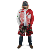 Wales Celtic Cross Cloak Cymru Am Byth Red Version - Wonder Print Shop