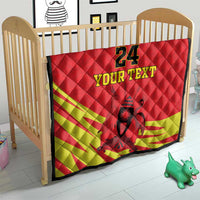 Custom Uganda Independence Day 1962 Quilt Coat Of Arms With Kente Patterns - Wonder Print Shop