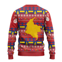 Colombia Christmas Ugly Christmas Sweater Libertad y Orden With Feliz Navidad - Wonder Print Shop