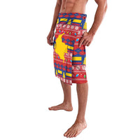 Colombia Christmas Lavalava Libertad y Orden With Feliz Navidad - Wonder Print Shop