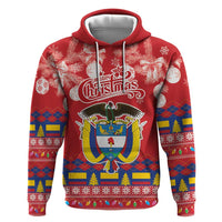 Colombia Christmas Zip Hoodie Libertad y Orden With Feliz Navidad - Wonder Print Shop