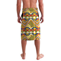 Personalized Colombia Christmas Lavalava Andean Condor With Seamless Pattern - Wonder Print Shop