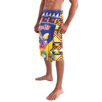 Personalized Colombia Christmas Lavalava Andean Condor With Seamless Pattern - Wonder Print Shop