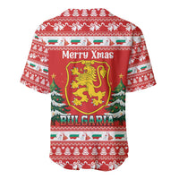 Bulgaria Christmas Baseball Jersey Merry Xmas Lion Crest - Wonder Print Shop