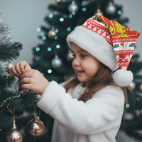 Bulgaria Christmas Santa Hat Merry Xmas Lion Crest - Wonder Print Shop