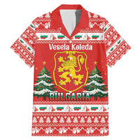 Bulgaria Christmas Family Matching Mermaid Dress and Hawaiian Shirt Merry Xmas Lion Crest - Wonder Print Shop