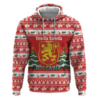 Bulgaria Christmas Hoodie Merry Xmas Lion Crest - Wonder Print Shop