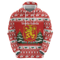 Bulgaria Christmas Hoodie Merry Xmas Lion Crest - Wonder Print Shop