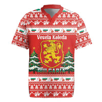 Bulgaria Christmas Rugby Jersey Merry Xmas Lion Crest - Wonder Print Shop
