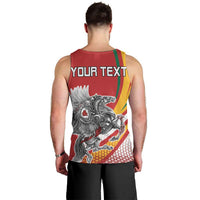 Personalized Lithuania Independence Day Men Tank Top Lithuanian Vytis Swoosh - Wonder Print Shop
