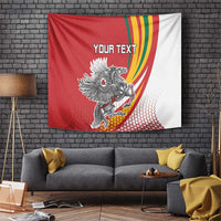 Personalized Lithuania Independence Day Tapestry Lithuanian Vytis Swoosh - Wonder Print Shop