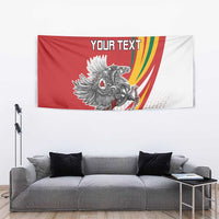 Personalized Lithuania Independence Day Tapestry Lithuanian Vytis Swoosh - Wonder Print Shop