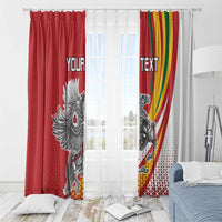 Personalized Lithuania Independence Day Window Curtain Lithuanian Vytis Swoosh - Wonder Print Shop