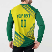 Custom Lithuania Volleyball Button Sweatshirt Go Champion Sporty Style - Wonder Print Shop