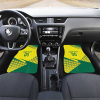 Custom Lithuania Volleyball Car Mats Go Champion Sporty Style - Wonder Print Shop