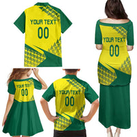 Custom Lithuania Volleyball Family Matching Puletasi and Hawaiian Shirt Go Champion Sporty Style - Wonder Print Shop