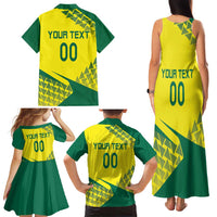 Custom Lithuania Volleyball Family Matching Tank Maxi Dress and Hawaiian Shirt Go Champion Sporty Style - Wonder Print Shop
